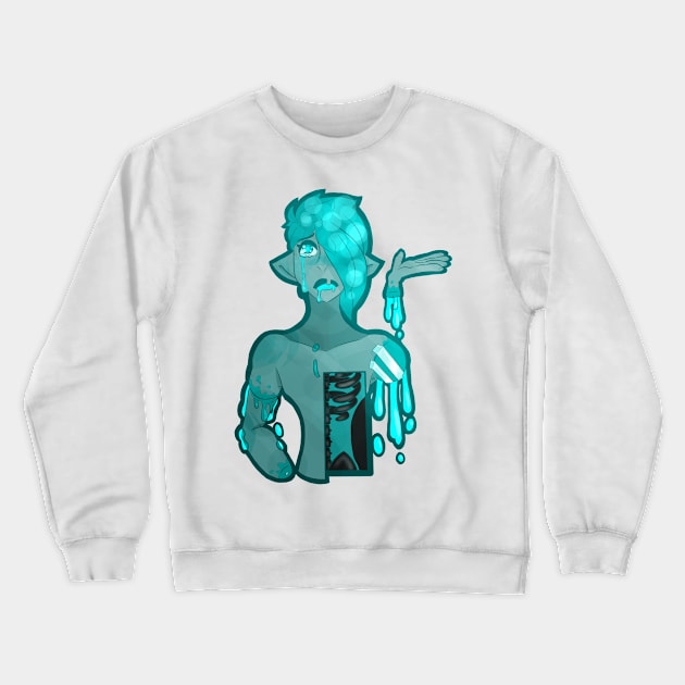 Feeling blue? Crewneck Sweatshirt by CelestialEmbalmer